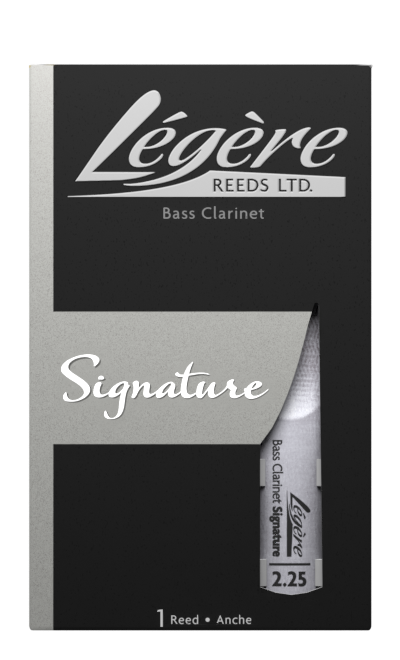 Legere Signature Series Bass Clarinet Reed - Grade 2.25