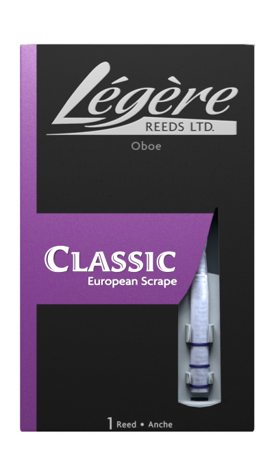 Legere Classic Oboe Reed - European Scrape Med/Hard
