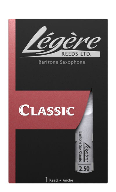 Legere Classic Baritone Sax Reed - Grade 2.75