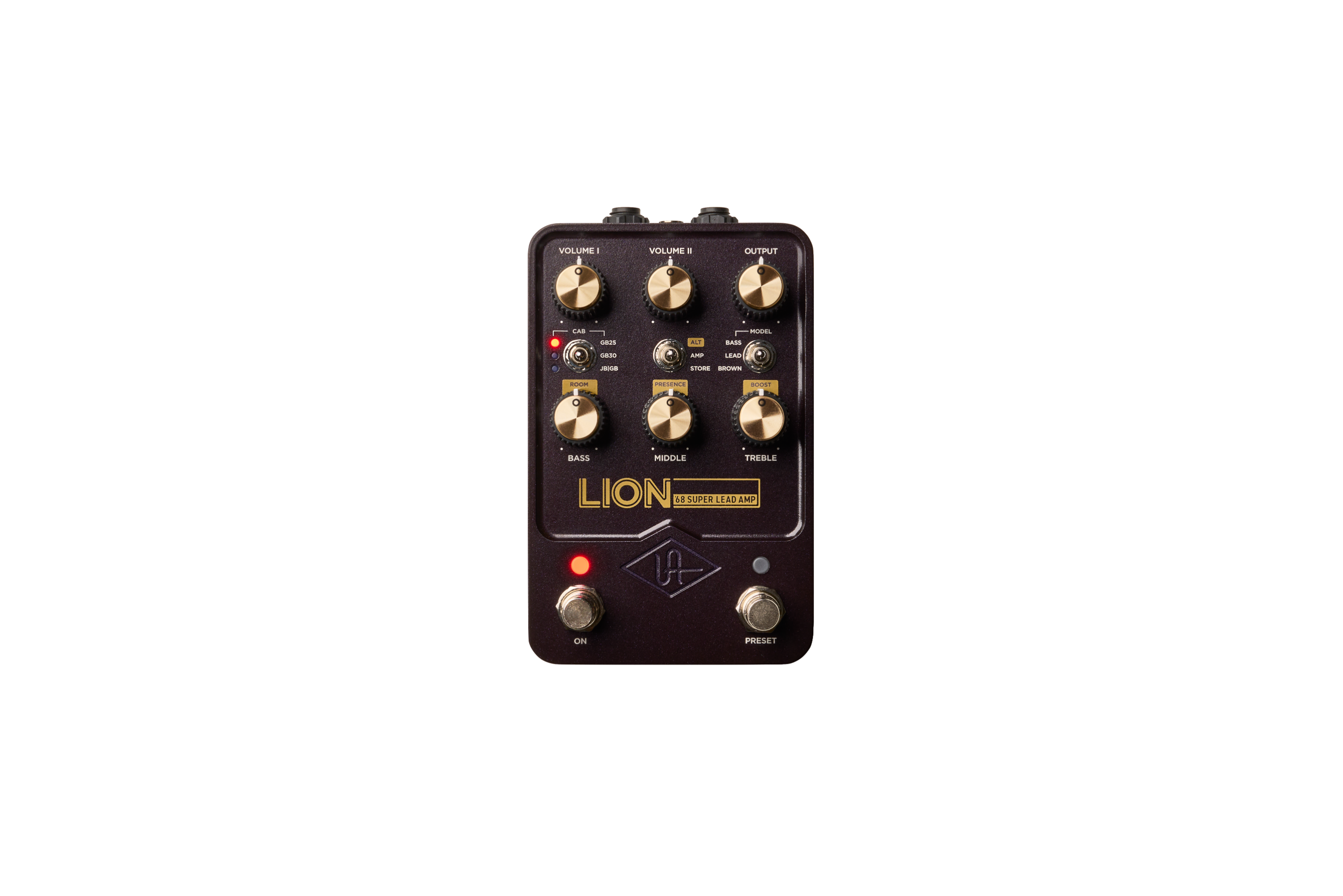 Universal Audio UAFX Lion 68 Super Lead Amp Emulator Pedal