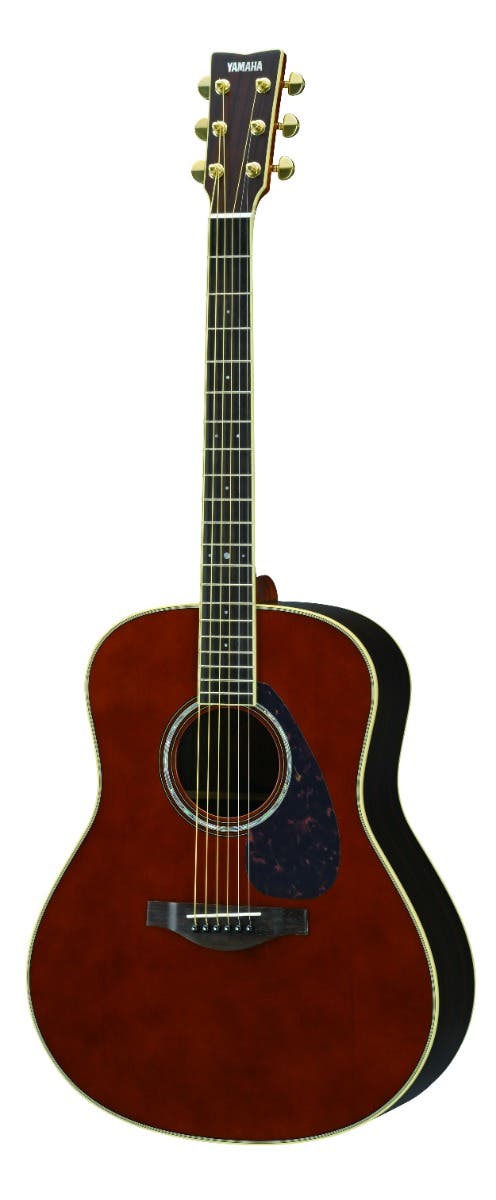Yamaha LL6ARE Jumbo Acoustic Electric Guitar w/Hard Bag - Dark Tinted