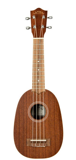 Lanikai Mahogany Series Pineapple Ukulele w/Bag - Natural Satin Finish