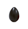 Latin Percussion LP Big Egg Shaker - Black (LP0020BK)