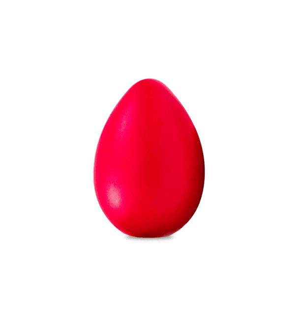 Latin Percussion LP Big Egg Shaker - Red (LP0020RD)