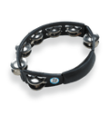 Latin Percussion LP Cyclops Handheld Tambourine - Black - Steel (LP150)