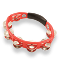Latin Percussion LP Cyclops Handheld Tambourine - Red - Steel (LP151)