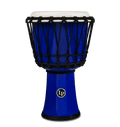 Latin Percussion LP 7" Rope Tuned Circle Djembe - Blue (LP1607BL)