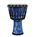 Latin Percussion LP 7" Rope Tuned Circle Djembe - Blue Marble (LP1607BM)