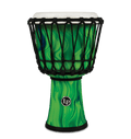 Latin Percussion LP 7" Rope Tuned Circle Djembe - Green Marble (LP1607GM)