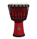 Latin Percussion LP 7" Rope Tuned Circle Djembe - Red (LP1607RD)