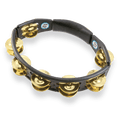 Latin Percussion LP Cyclops Handheld Tambourine - Black - Brass (LP170)