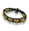 Latin Percussion LP Cyclops Mountable Tambourine - Black - Dimpled Brass (LP179)