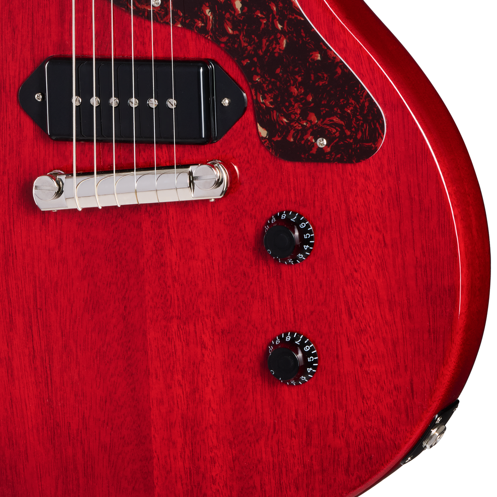 Gibson Les Paul Junior Double Cut - Tortoise Pickguard - Vintage Cherry