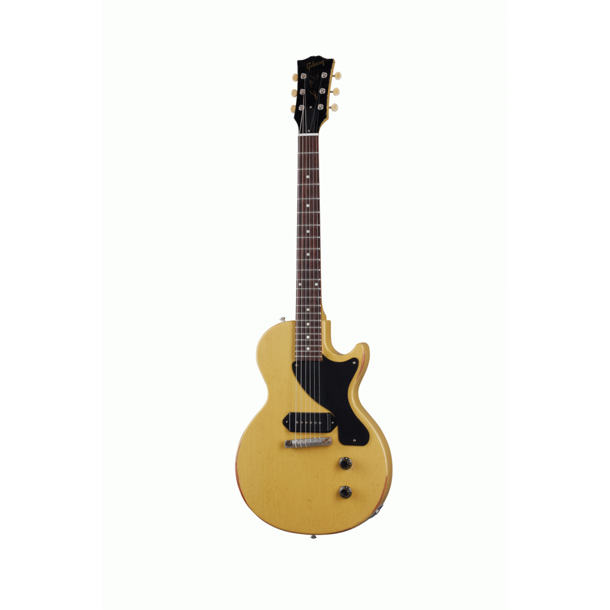 Gibson Murphy Lab 1957 Les Paul Junior Single Cut w/Case - TV Yellow Heavy Aged