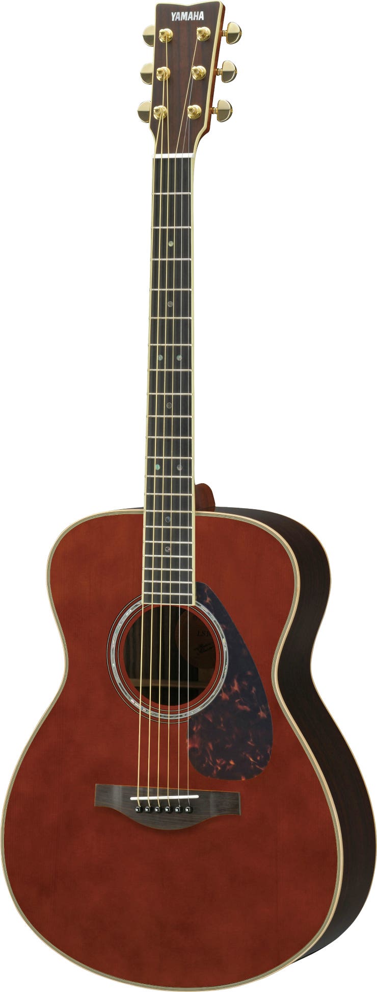 Yamaha LS16ARE Concert Acoustic/Electric Guitar w/Hard Bag - Dark Tint
