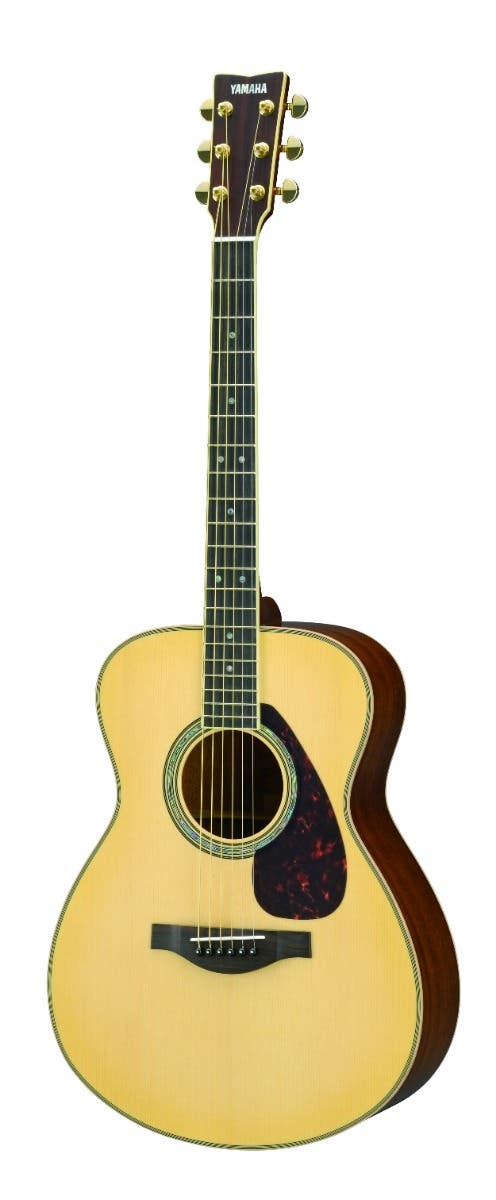 Yamaha LS16M-NT Concert Acoustic Electric Guitar w/Hard Bag - Natural
