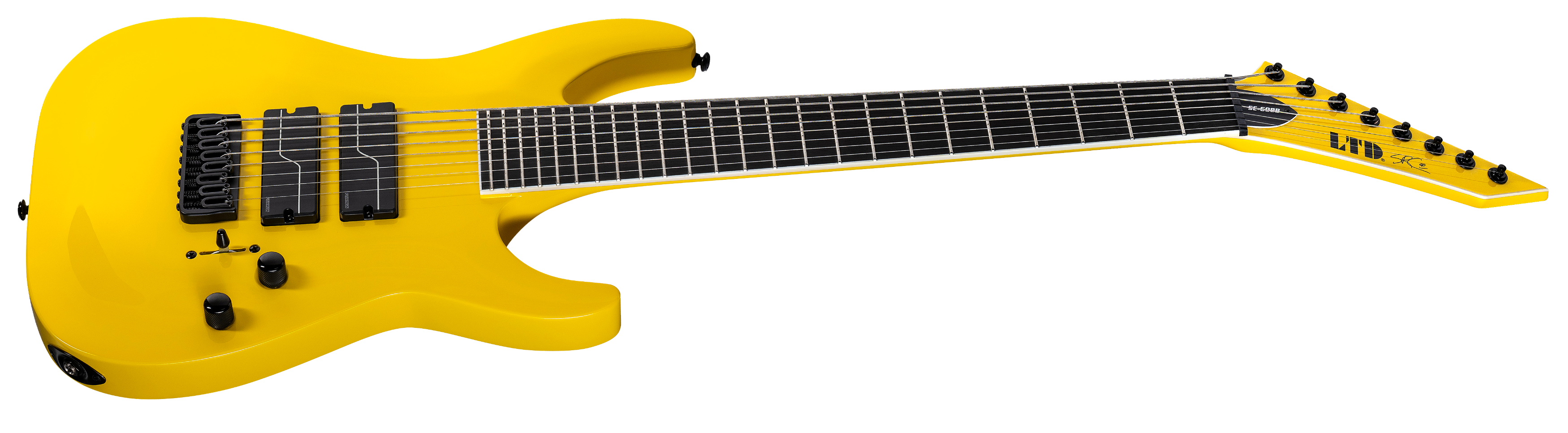 LTD Stephen Carpenter SC-608 Baritone - Yellow