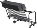 Manhasset storage cart - Holds 25 Manhasset Stands