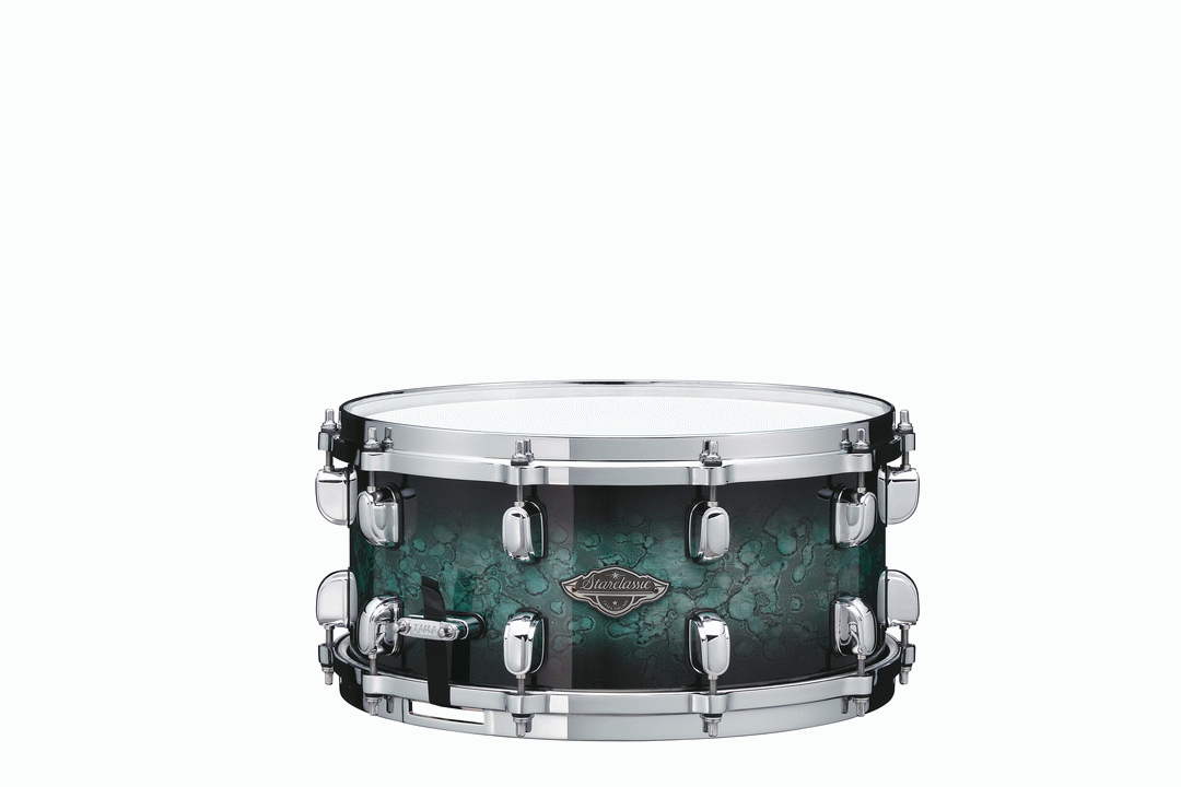 Tama Starclassic Performer 14x6.5 Snare Drum - Molten Steel Blue Burst
