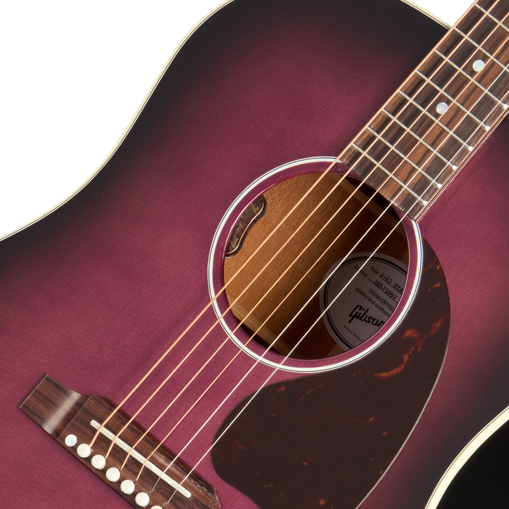Gibson J-45 Standard - Purple Burst