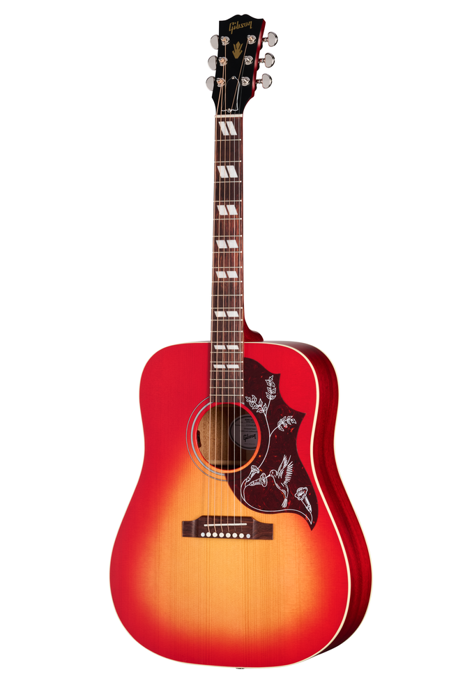 Gibson Hummingbird Special Satin Acoustic Guitar - Vintage Cherry Burst - Left Handed