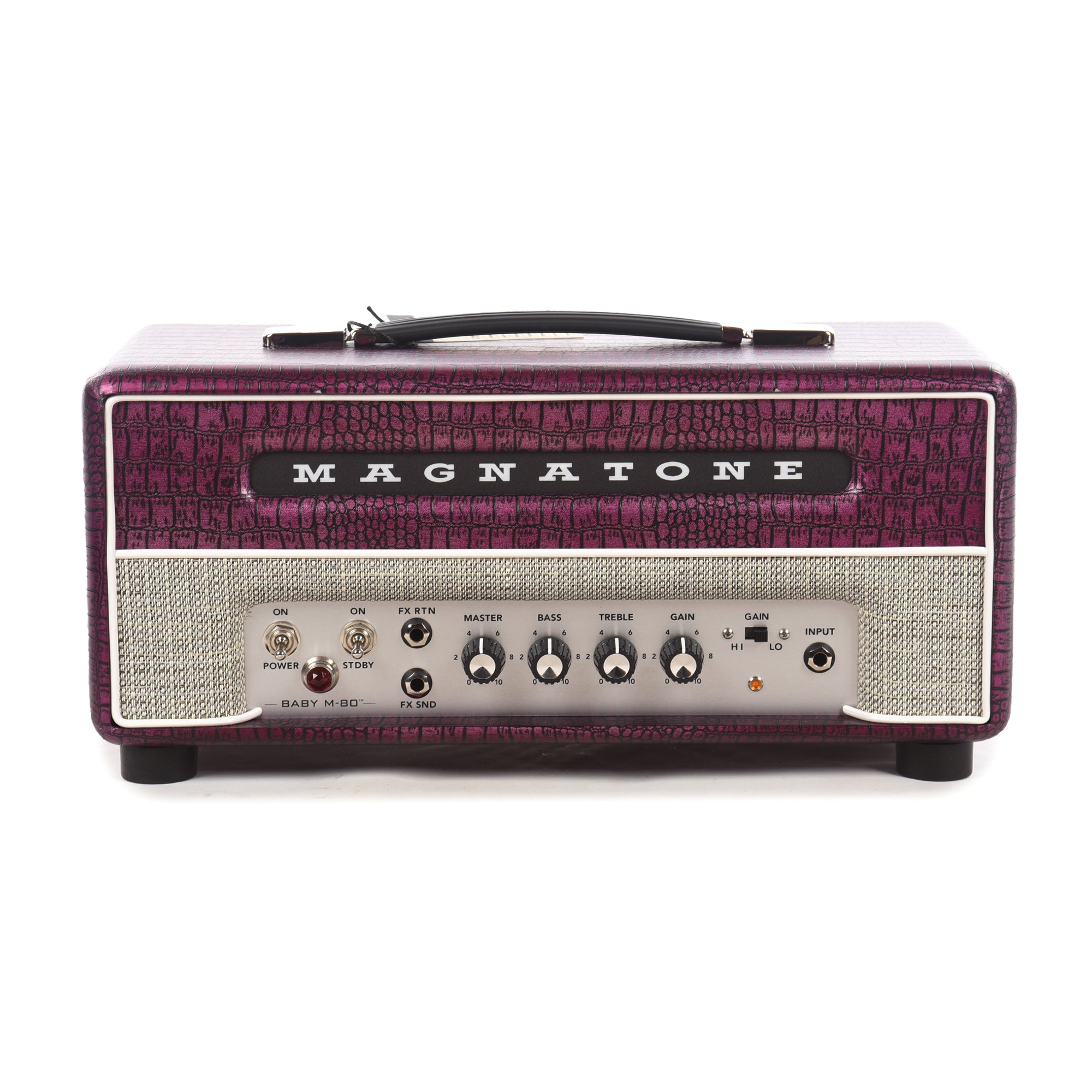 Magnatone Baby M-80 Head - Chrome Grape (Billy Gibbons Collection)