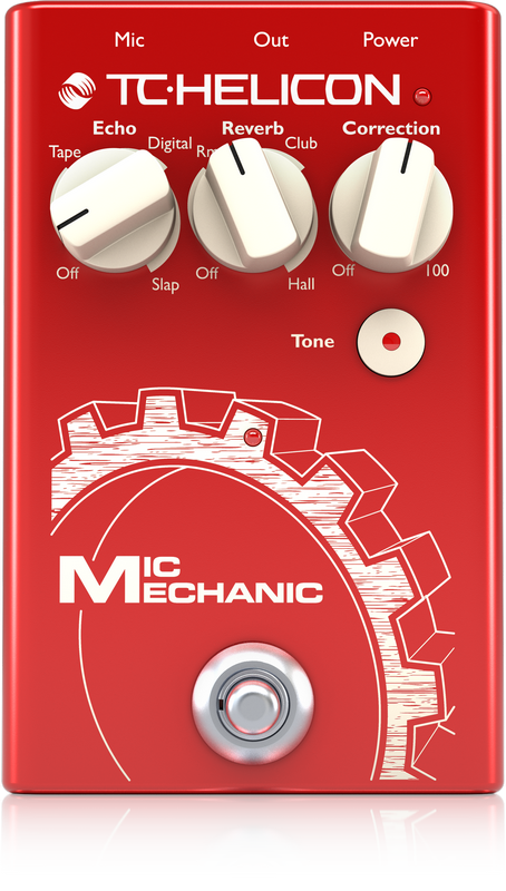 TC Helicon Mic Mechanic V2 Vocal FX Pedal