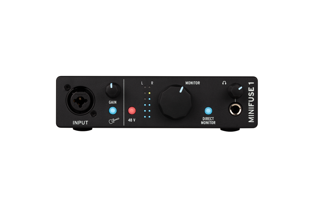 Arturia MiniFuse 1 Audio Interface - Black