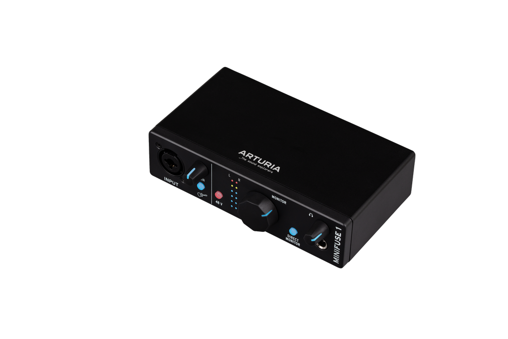 Arturia MiniFuse 1 Audio Interface - Black