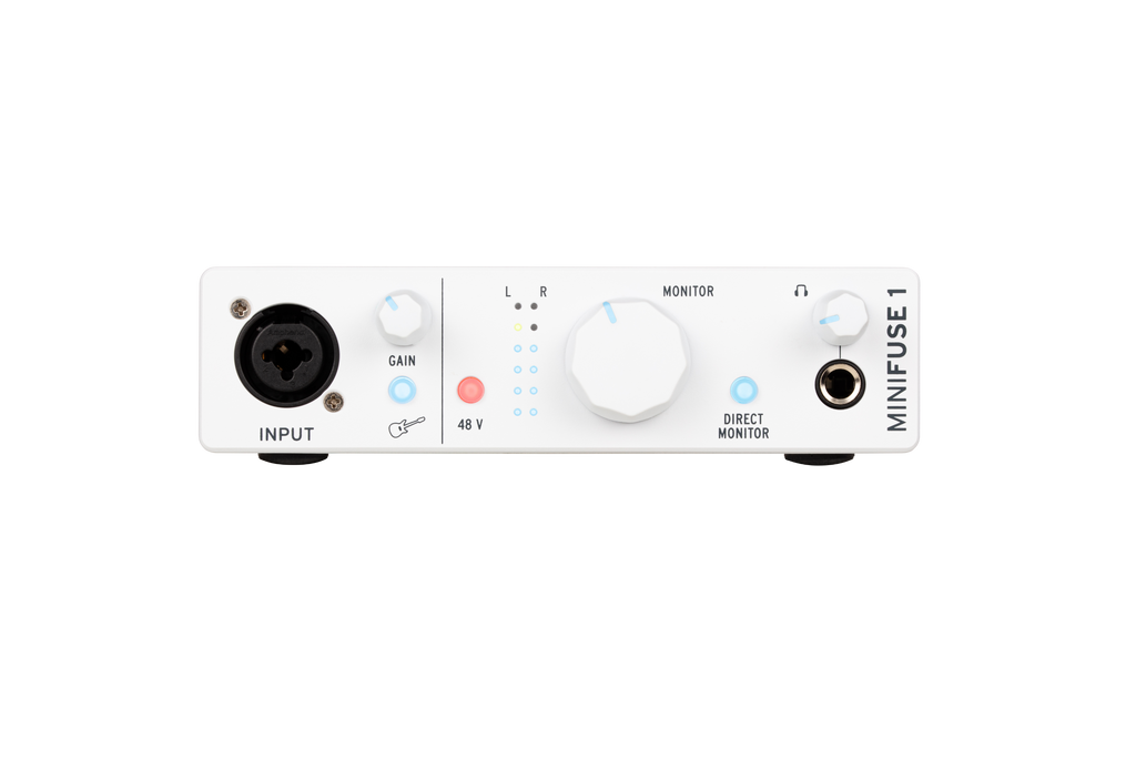 Arturia MiniFuse 1 Audio Interface - White