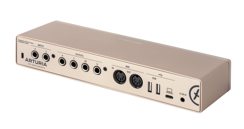 Arturia MiniFuse4 4x4 USB 2.0 Audio Interface - Champagne