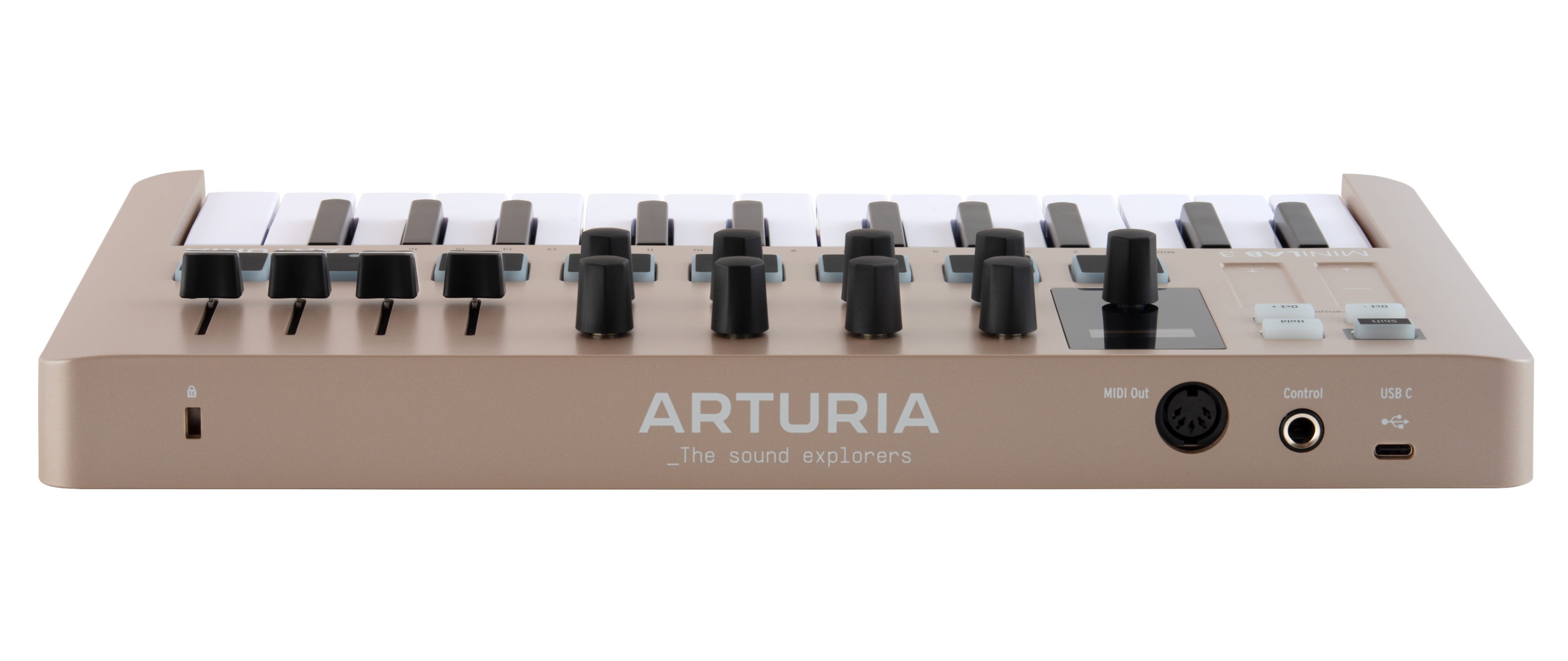 Arturia Minilab MK3 25-Note Controller Keyboard - Limited Edition Champagne Finish