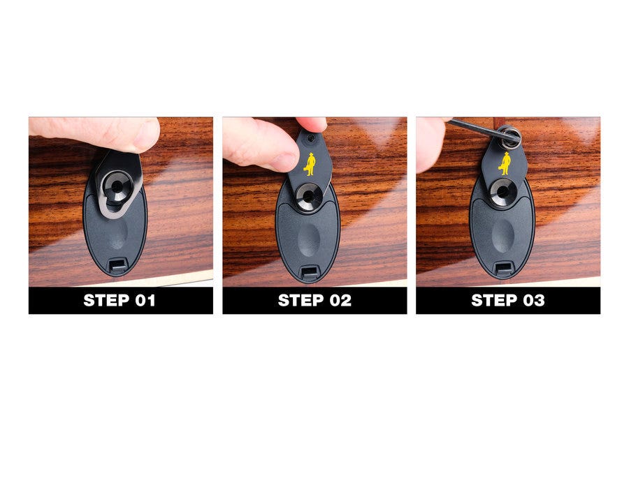 Music Nomad Acousti-Lok Strap Lock Adaptor (suits most Taylor¬Æ Guitars)