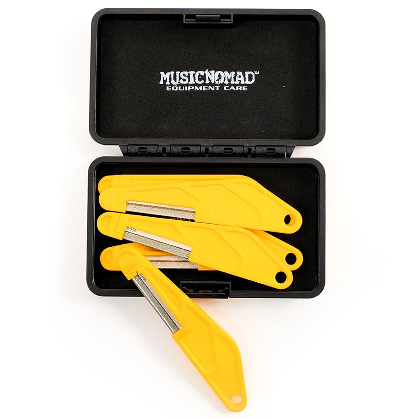 Music Nomad Diamond-coated Nut File Set - 13-56 Gauge