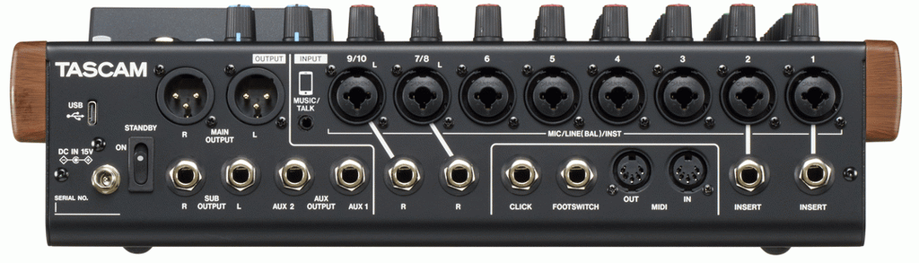 Tascam Model-12 Digital Mixer / Multitrack Recorder