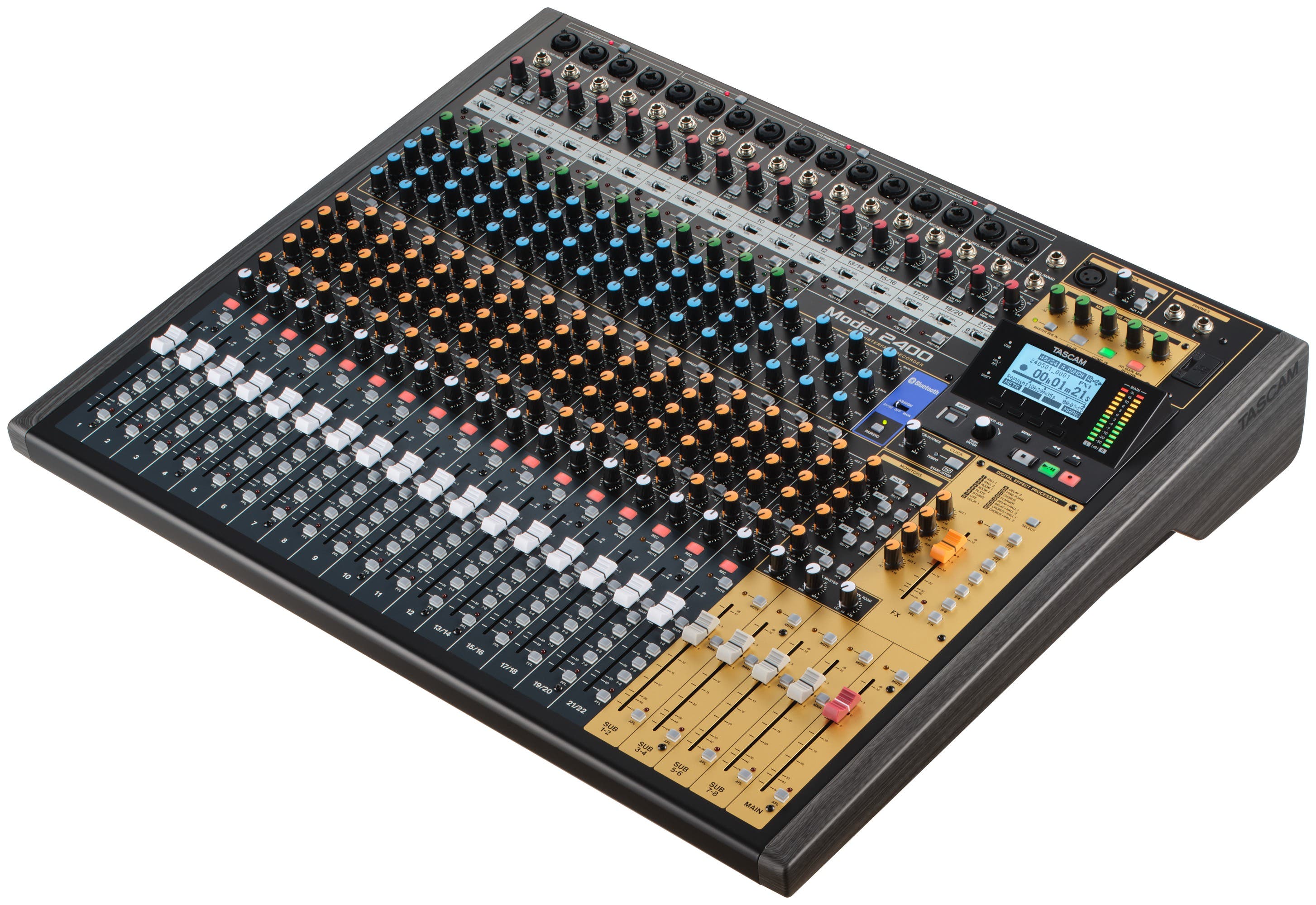 Tascam Model-2400 MultiTrack Recording / Live Mixer