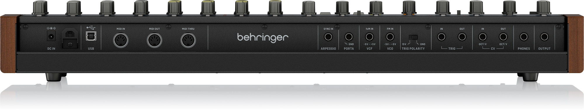 Behringer MonoPoly Analog 4-Voice Polyphonic Synthesizer w/37 Keys