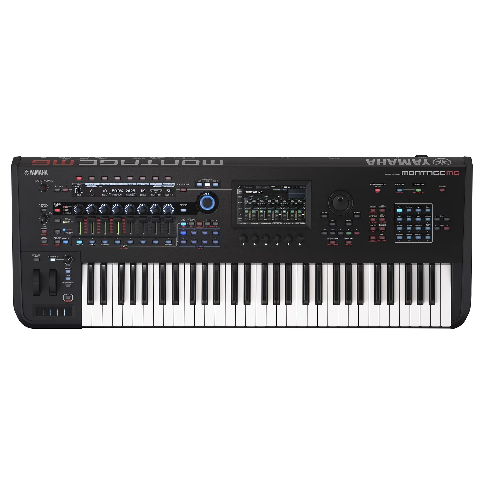 Yamaha Montage M6 61 Key Synthesizer Workstation