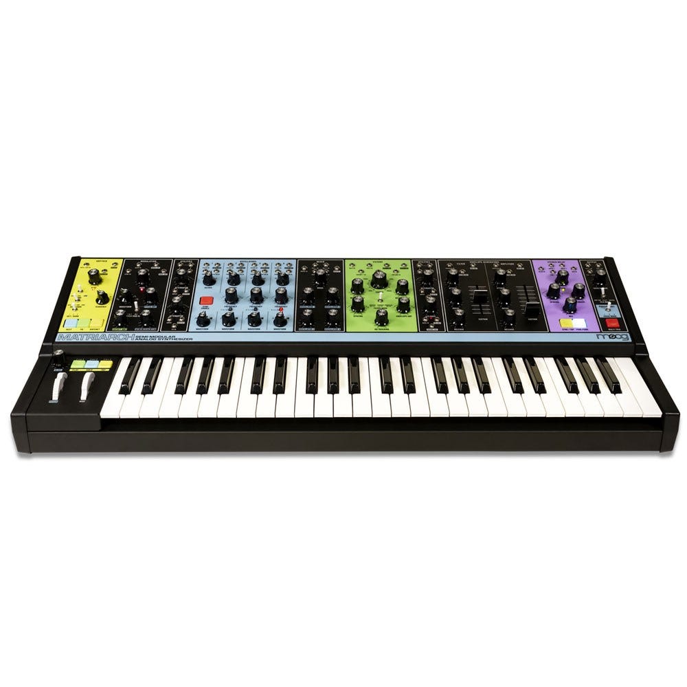 Moog Matriarch Semi-Modular Patchable 4-Note Paraphonic Analogue Synthesiser