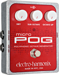 Electro Harmonix Micro Pog Polyphonic Octave Generator Pedal