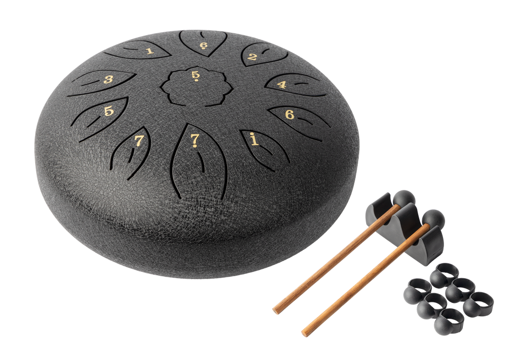 Mano Percussion MPC38BK 8" Tongue Drum - Black