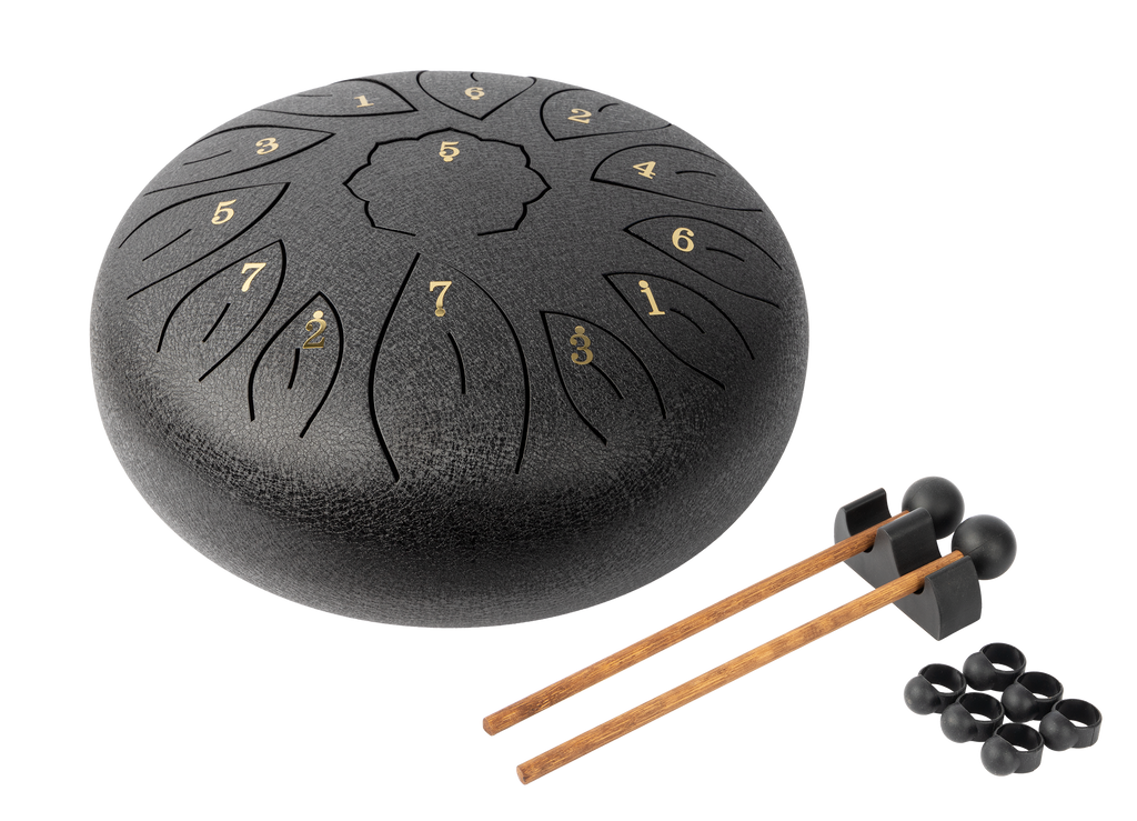Mano Percussion MPC40BK 10" Tongue Drum - Black