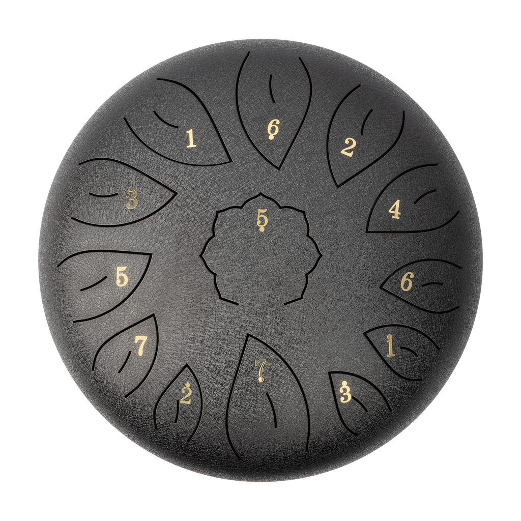 Mano Percussion MPC42BK 12" Tongue Drum - Black