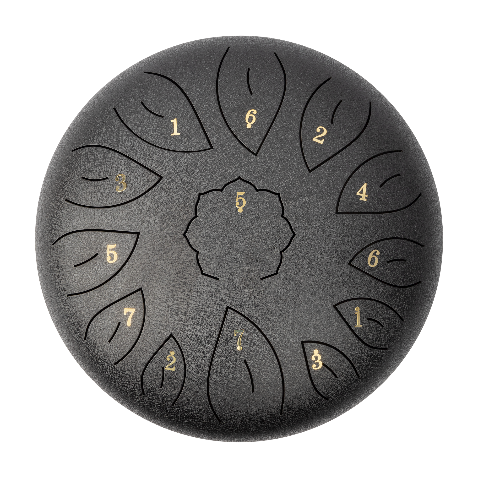 Mano Percussion MPC42BK 12" Tongue Drum - Black