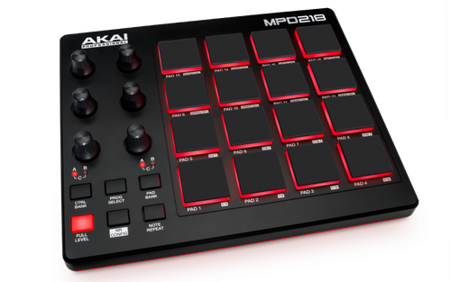 AKAI MPD218 MIDI Pad Controller