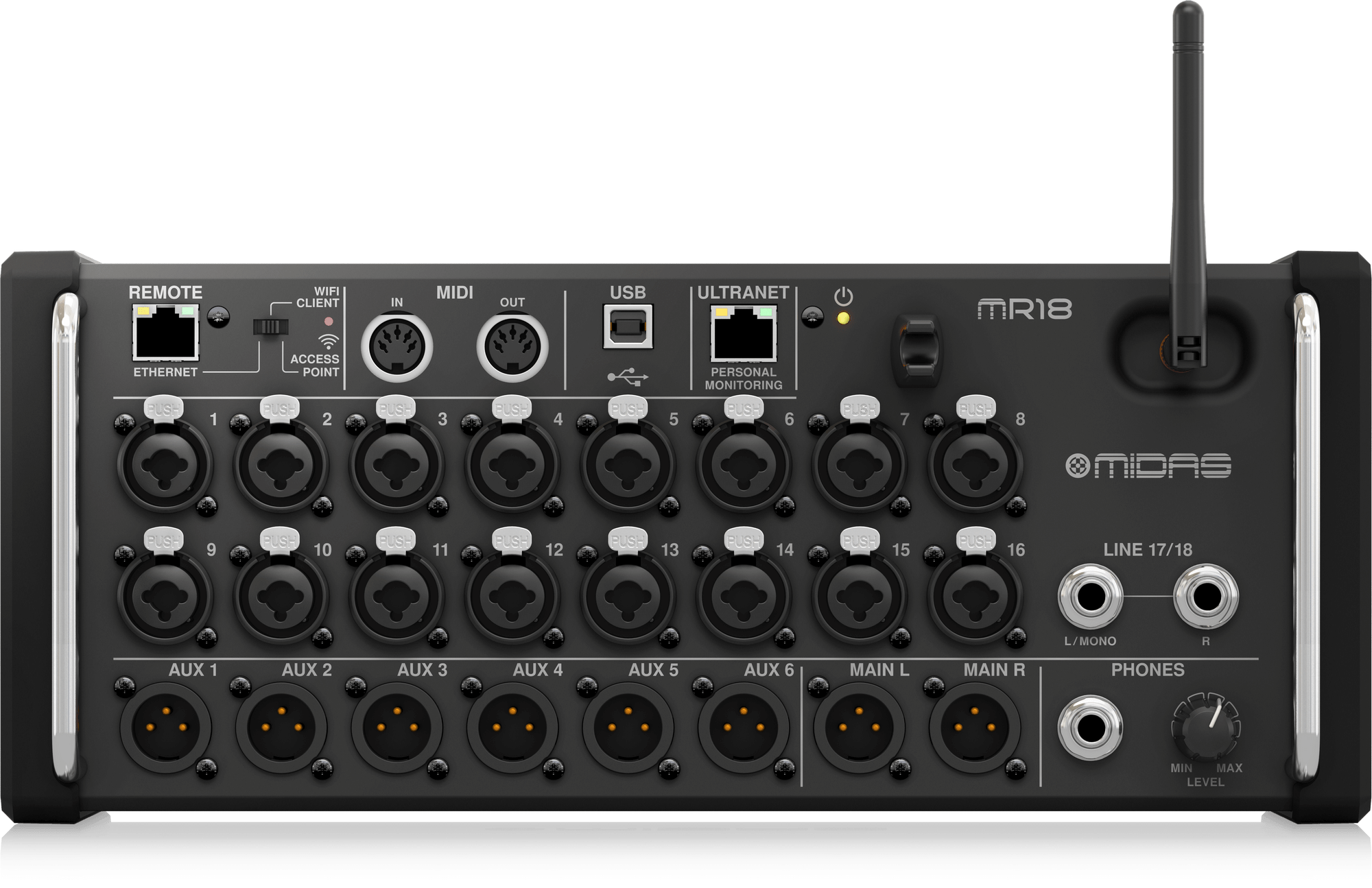 Midas MR18 18-input Digital Mixer