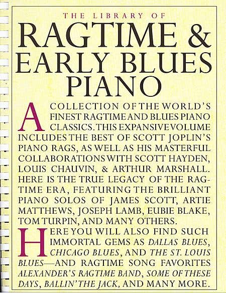 Library Of Ragtime & Early Blues Piano