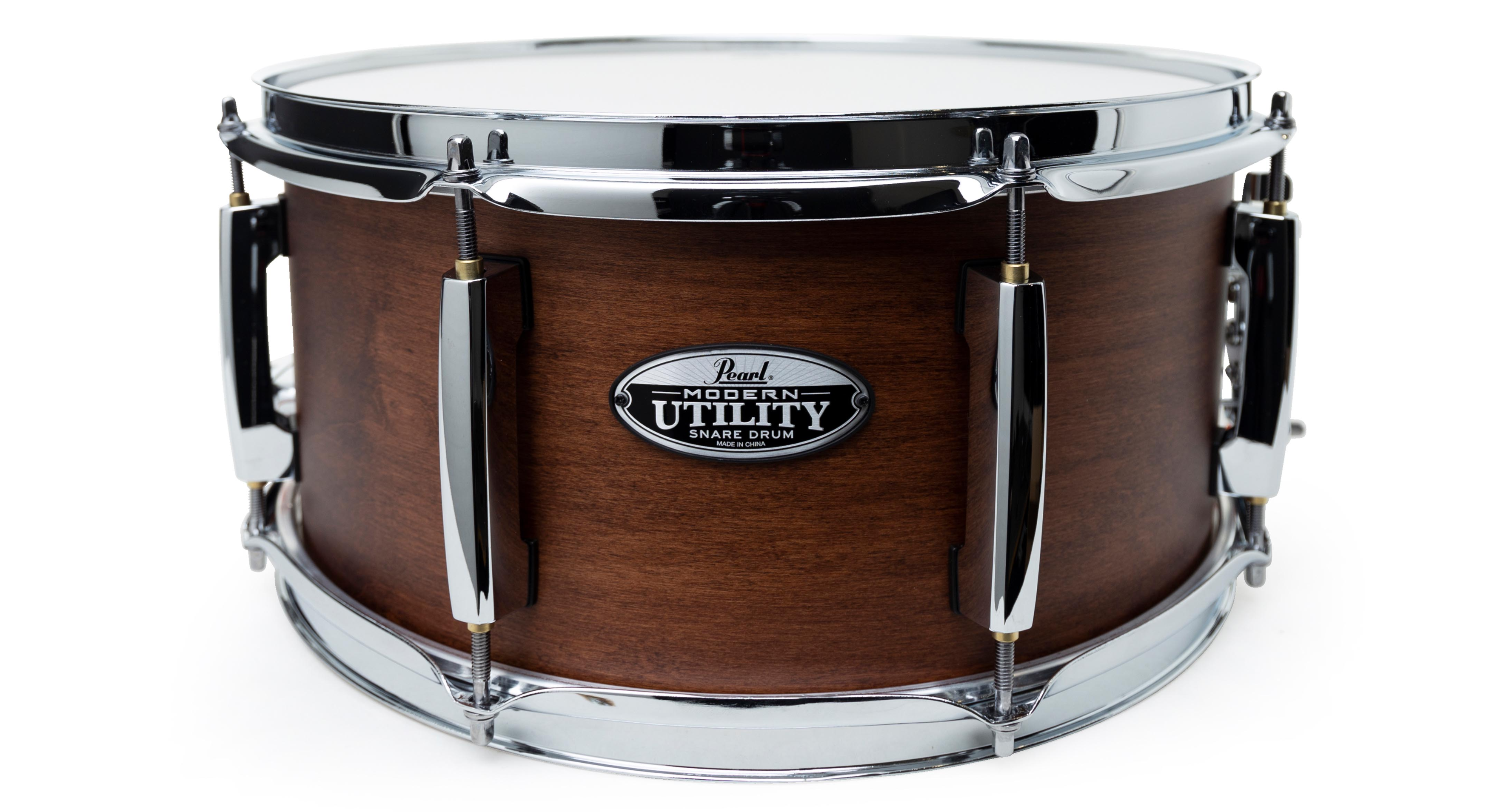 Pearl Modern Utility 14x6.5 Snare Drum - Satin Brown