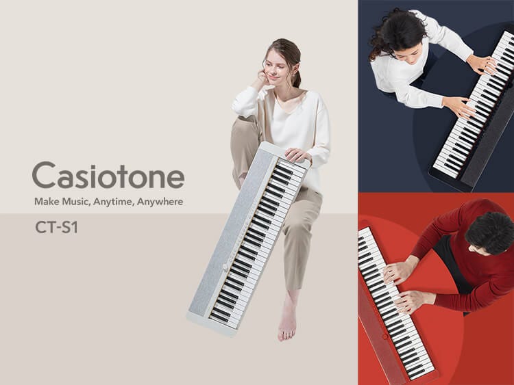 Casio CT-S1 Casiotone Keyboard - Black