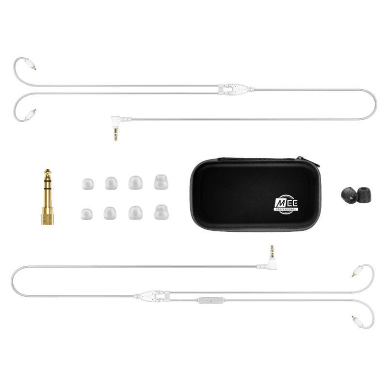 MEE Audio MX1 PRO In-Ear Monitors - Clear